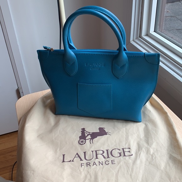 Laurige Handbags - Laurige 🇫🇷 France small handbag in turquoise